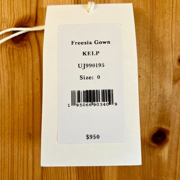 Ulla Johnson Freesia Maxi Gown-Kelp - Picture 5 of 5